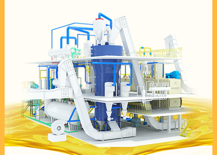 cooking oil solvent extraction machine