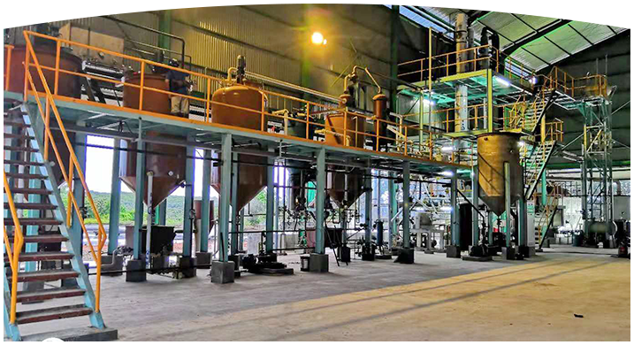 Edible oil refinery plant project cases