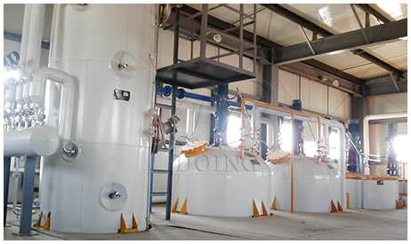 Edible oil refinery plant project cases