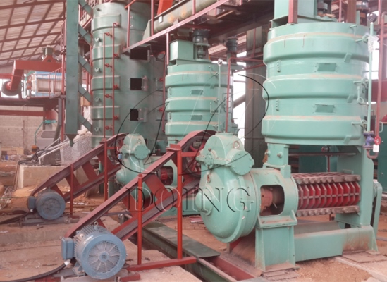 60TPD groundnut oil mill plant project in Nigeria