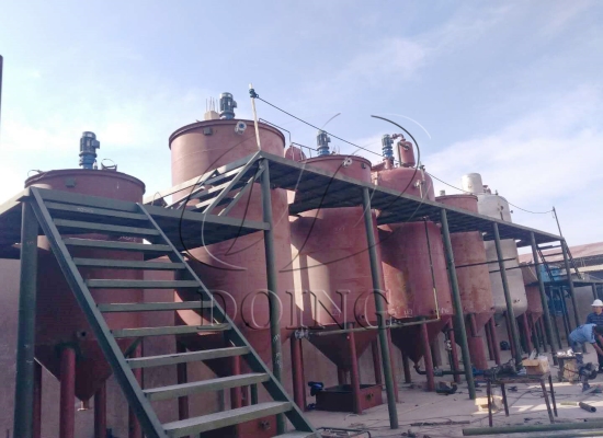 20TPD olive oil refinery plant project in Peru