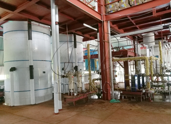 100TPD palm oil refinery plant project in Kenya