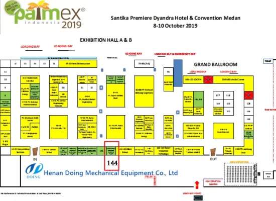 Doing Company will attend the Palmex Indonesia 2019 Exposition on Oct.8