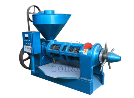 Single screw oil press machine