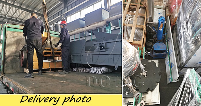 Small scale edible oil production machines delivery photo