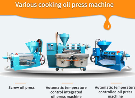 Multifunctional fully automatic commercial use cooking oil press machine