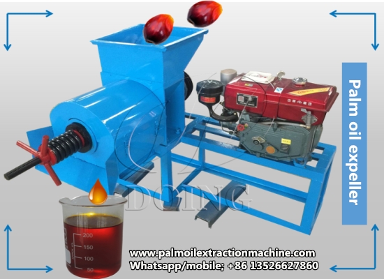 Guinean customer successfully purchased 500kg/h palm oil press from Henan Glory Company