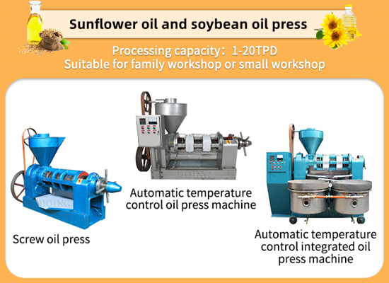 Where can I buy sunflower and soybean oil press?