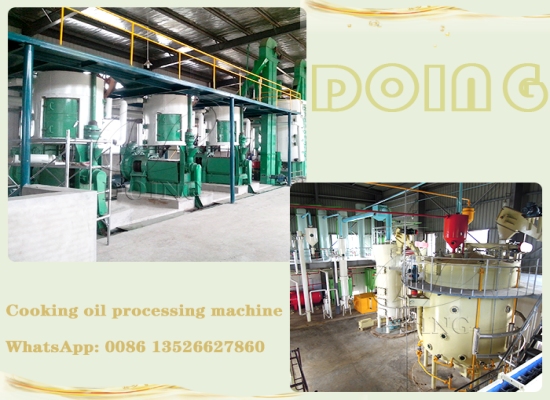 Different extraction methods of cooking oil: pressing and solvent extraction