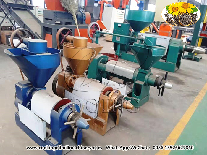 Single-screw oil expeller machine