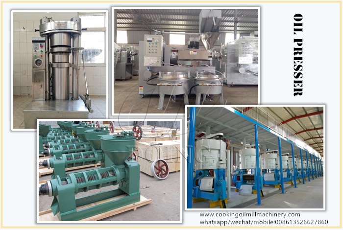 Four kinds of groundnut oil press equipment.jpg