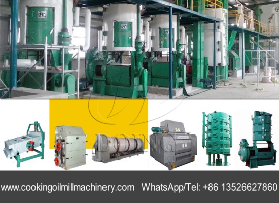 What is mechanical extraction of soybean oil?
