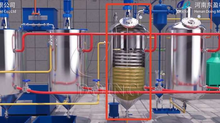 Edible oil decolorization equipment