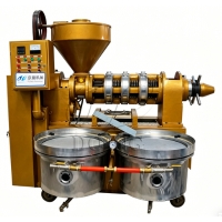 Automatic temperature-controlled oil press