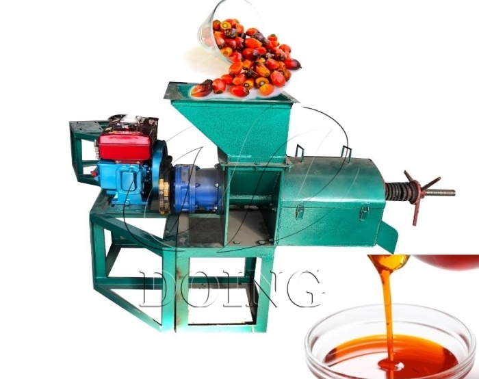 diesel-powered palm oil press machine
