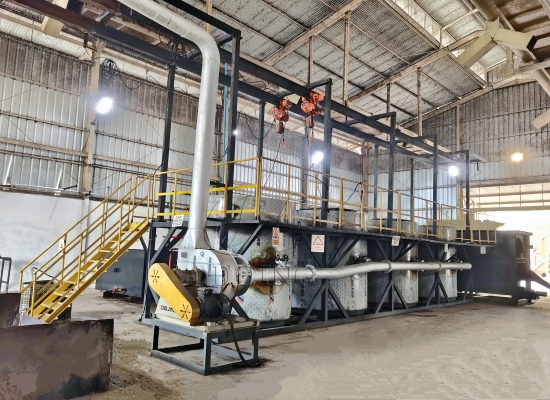 1TPH portable palm oil production line project in Indonesia
