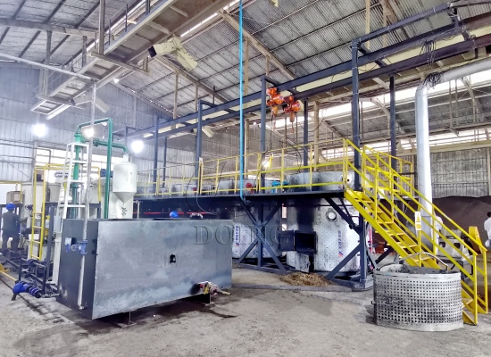 1TPH portable palm oil production line project in Indonesia