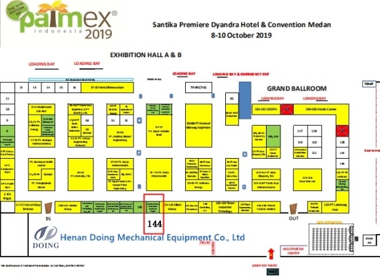 Doing Company will attend the Palmex Indonesia 2019 Exposition on Oct.8