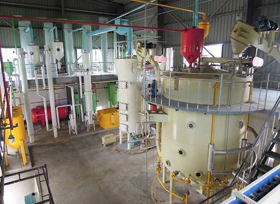 100TPD rice bran oil mill plant in Egypt