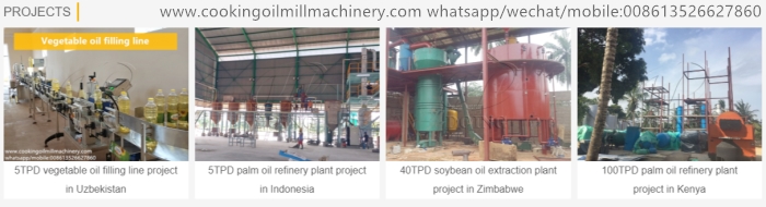 edible oil processing plant