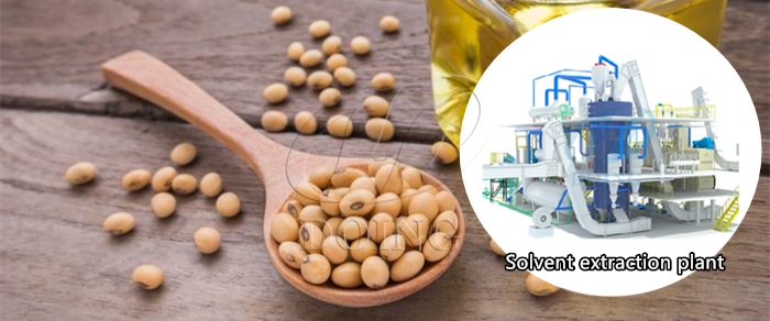 solvent extraction of soybean oil