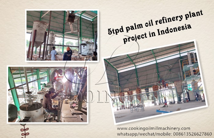 palm oil refining machine