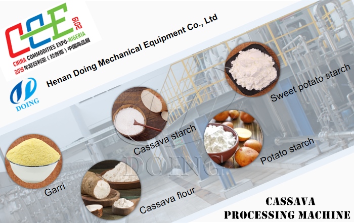 manioc processing plant