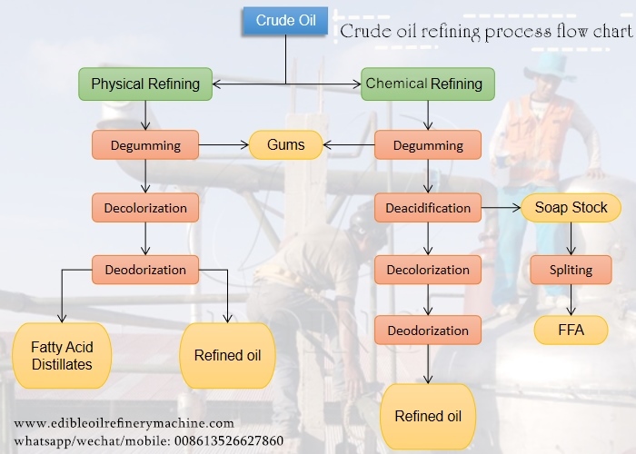 edible oil refinery process