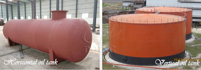 edible oil storage tank