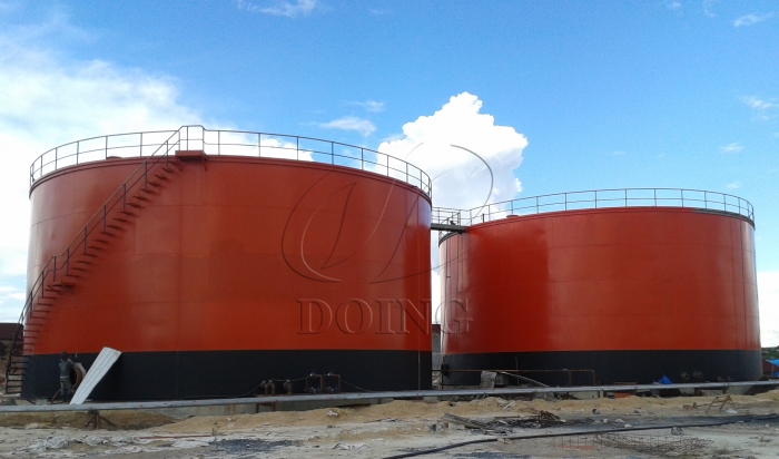 edible oil storage tank