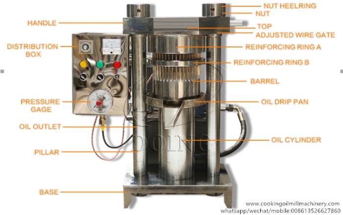 hydraulic oil press machine