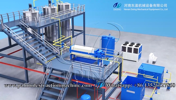 cotoneseed Oil fractionnement machine