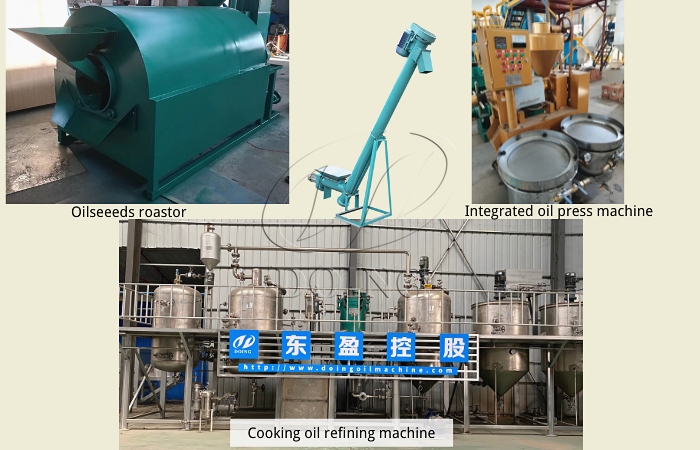 rapeseed oil processing machine