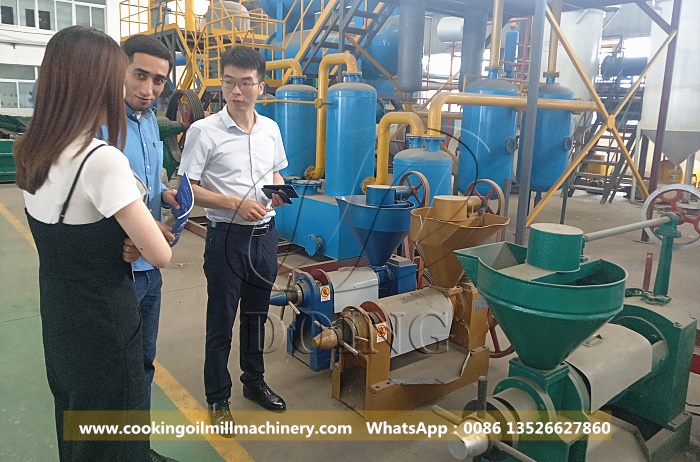 cooking oil press machine