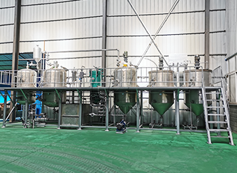 Batch Type Cooking Oil Refining Machine