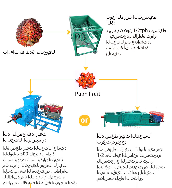 Simple Palm oil Press Line