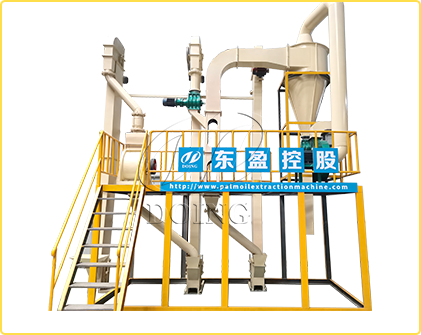 棕榈核破碎及仁壳分离