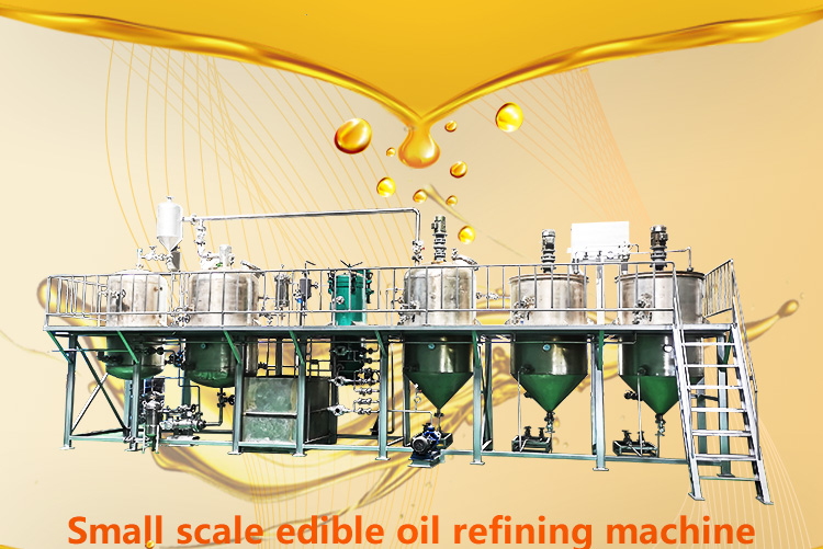 edible oil refinery plant