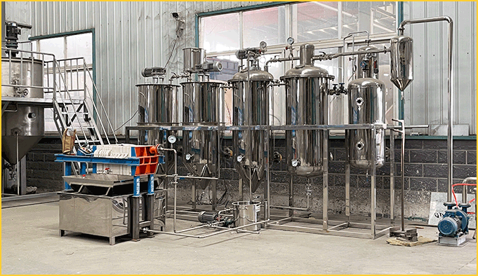 Batch Type Peanut Oil Refining Machine