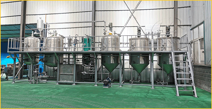 Batch Type Peanut Oil Refining Machine