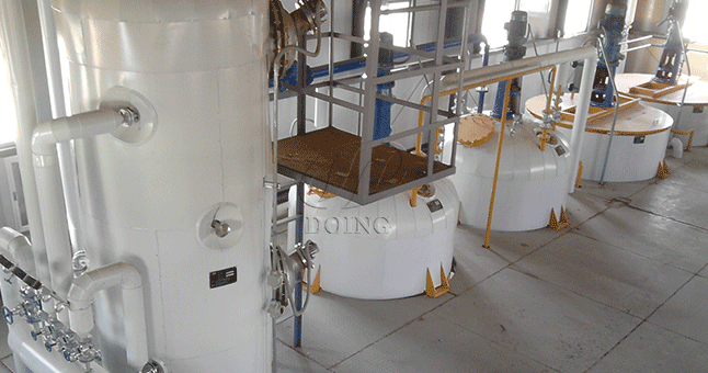 Semi Continuous Peanut Oil Refining Machine