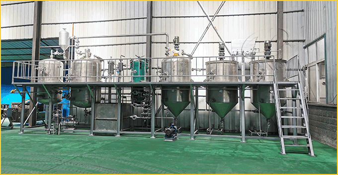 Batch Type Soybean Oil Refining Machine