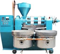 Máquina de prensado de aceite con filtro