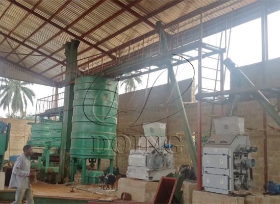 60TPD groundnut oil mill plant project in Nigeria