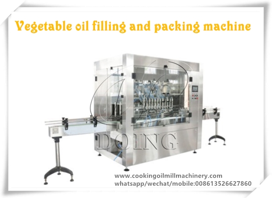 طلب العميل من بيرو آلة تعبئة الزيوت النباتية من ممارسة الشركة