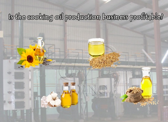 Is the cooking oil production business profitable?