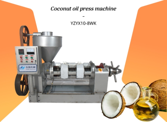 Un cliente de Liberian ordenó una máquina de prensa de coco yzyx10-8WK de Henan Glory Company