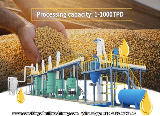 What operations help to get more soybean oil in soybean oil mill plant?