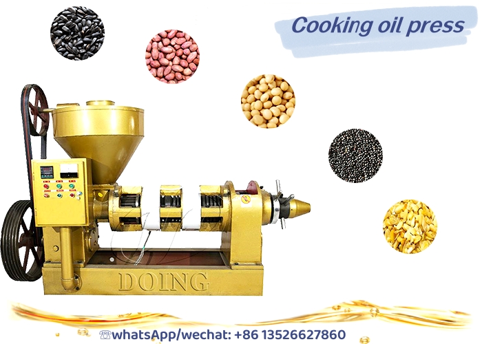 Small edible oil press machine can press various oilseeds.jpg