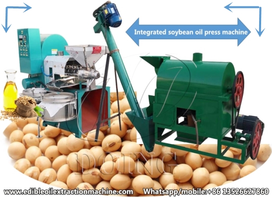 Soybean oil processing machine